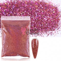 Decor pentru unghii  5g SCL041 sclipici glitter Pink-Rose cu Reflexii